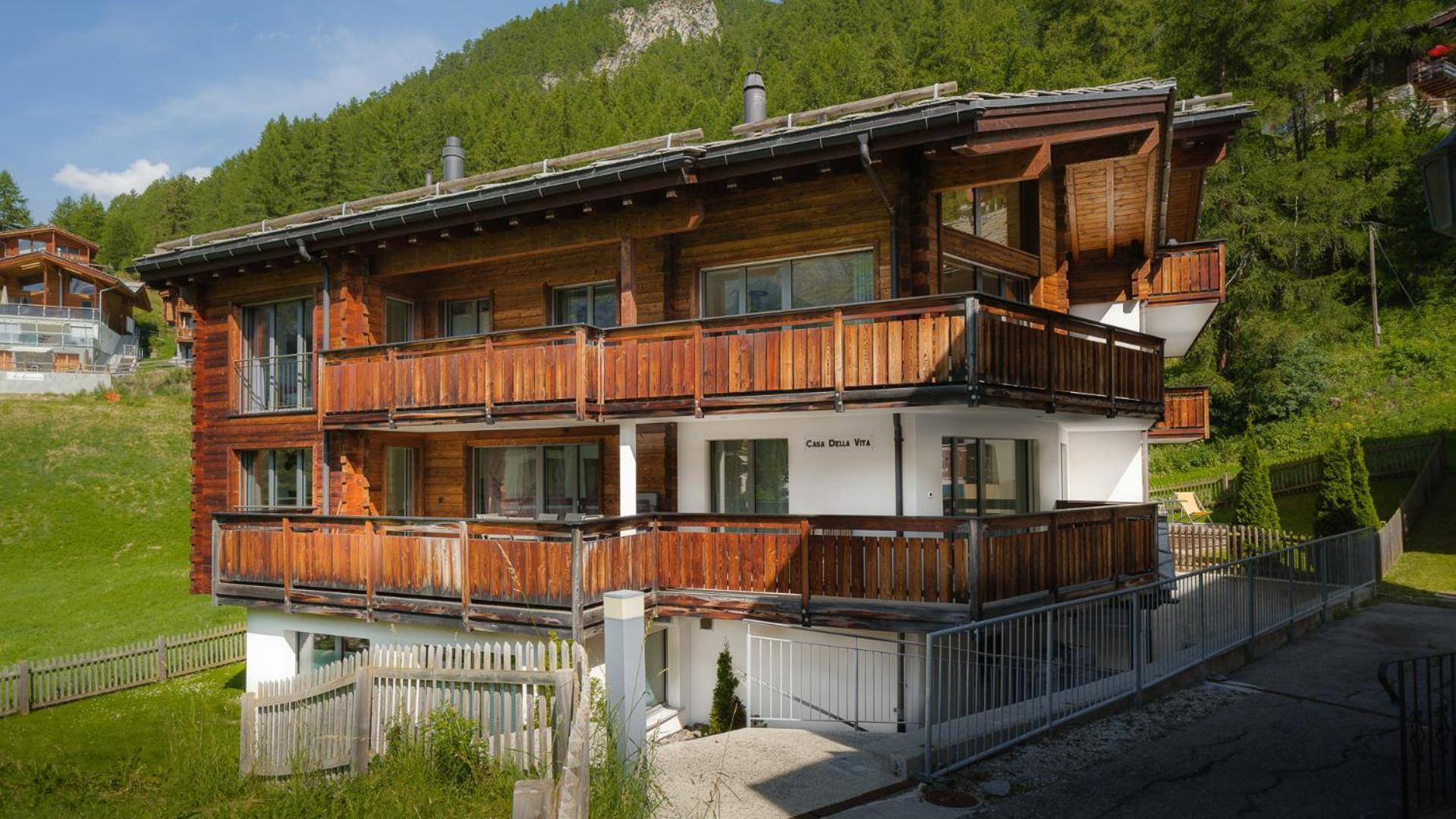 Casa Della Vita By Zermatt Premium Apartments Eksteriør bilde