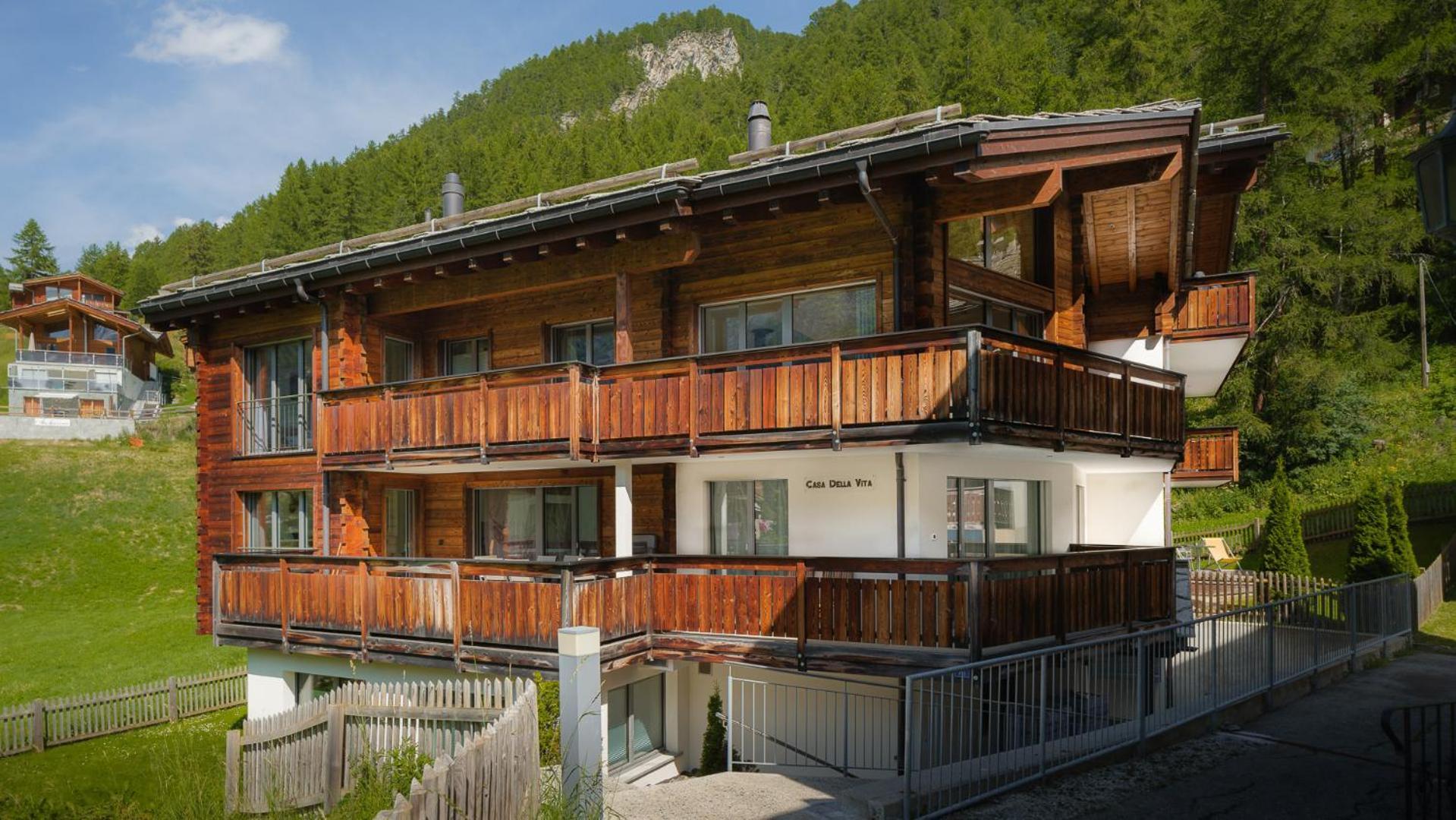 Casa Della Vita By Zermatt Premium Apartments Eksteriør bilde