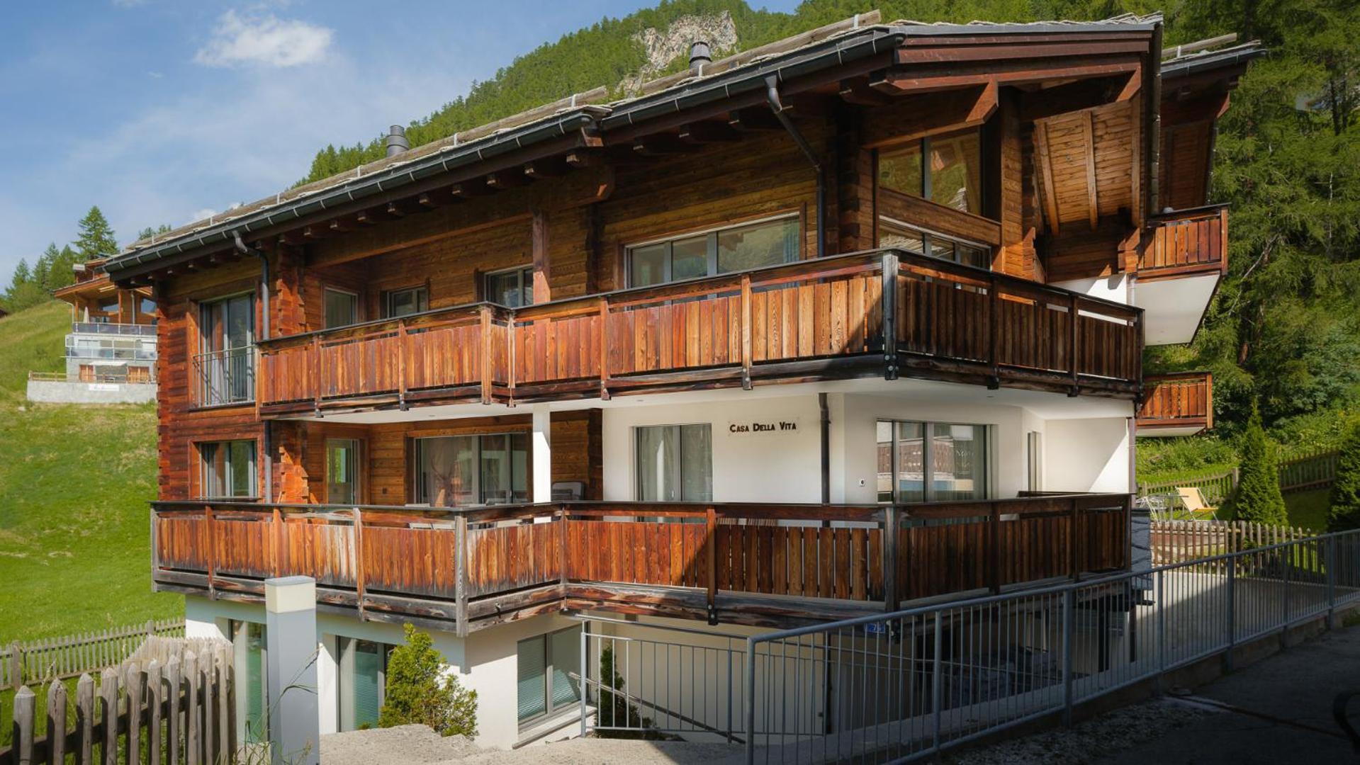 Casa Della Vita By Zermatt Premium Apartments Eksteriør bilde