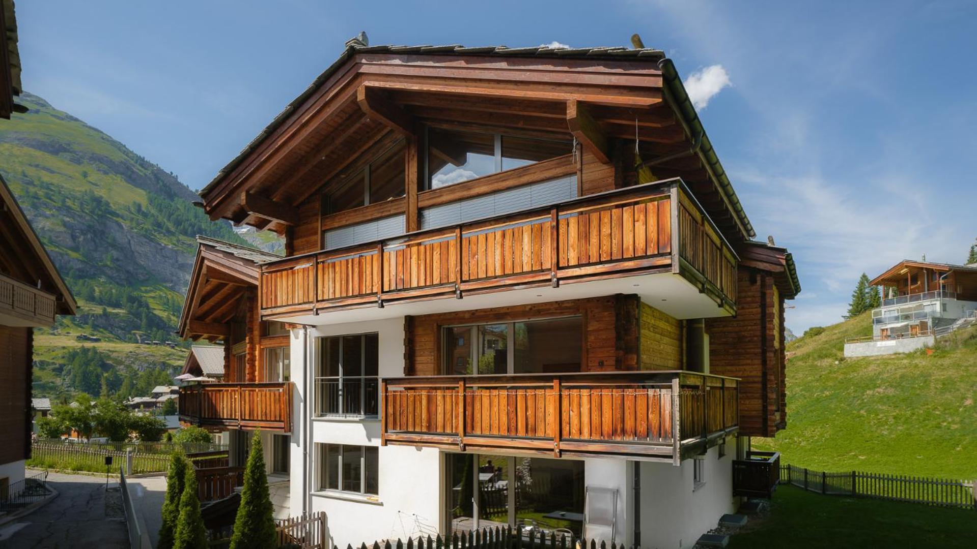 Casa Della Vita By Zermatt Premium Apartments Eksteriør bilde